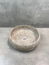 Natura Beige | Marmor Waschbecken – Ansicht 4