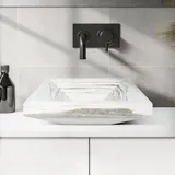 Tar White Steep | Marmor Waschbecken – Ansicht 2
