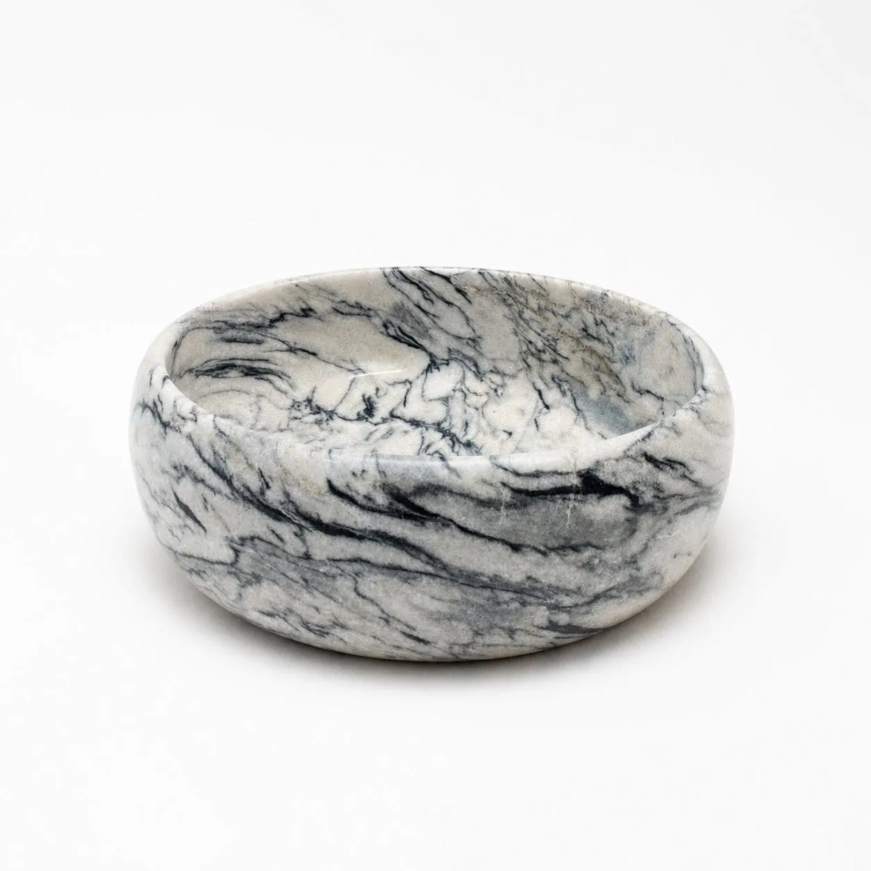 Marmor Waschbecken | Kentro Silver Storm – Ansicht 1